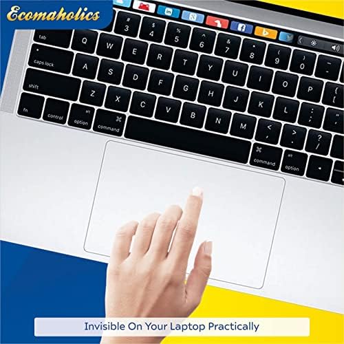 (2 броя) Защитна подплата за тракпад Ecomaholics за бизнес-лаптоп Dell Latitude 5000 серия 5420, 14-Инчов тъчпад с прозрачно