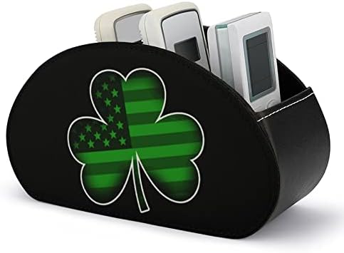 Ирландска Детелина Флаг на САЩ Деня на Св. Патрик Кутия За Съхранение на Дистанционното Управление ПУ Многофункционални